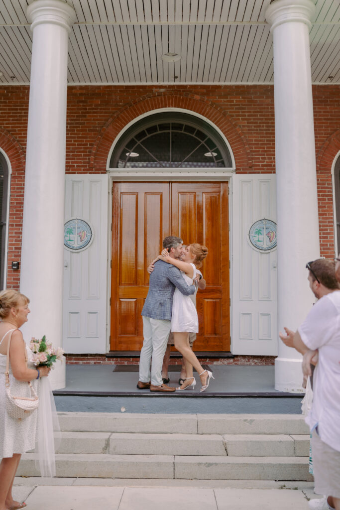 couple gets married in the Florida Keys 