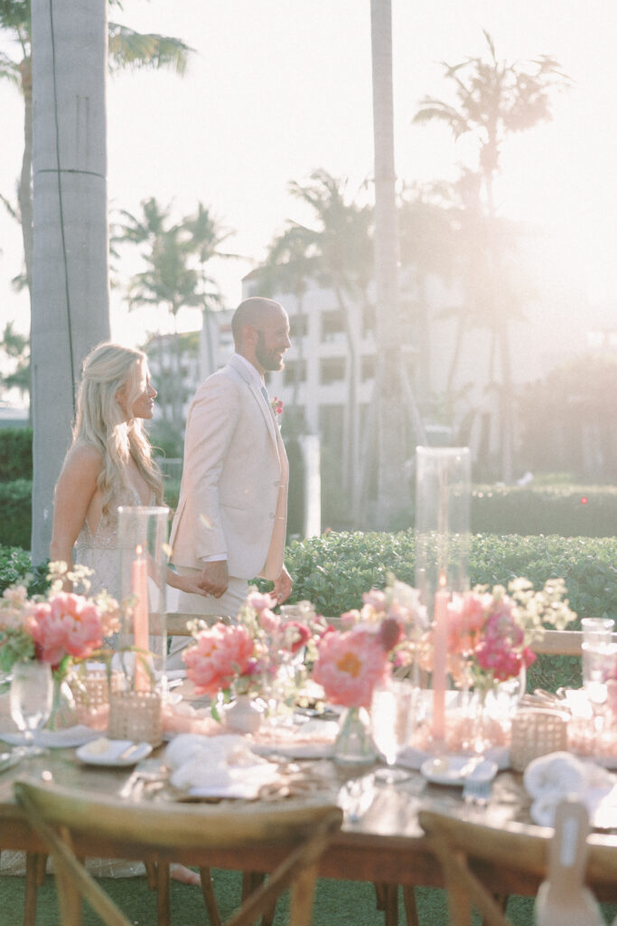 couple walking at Casa Marina, Key West