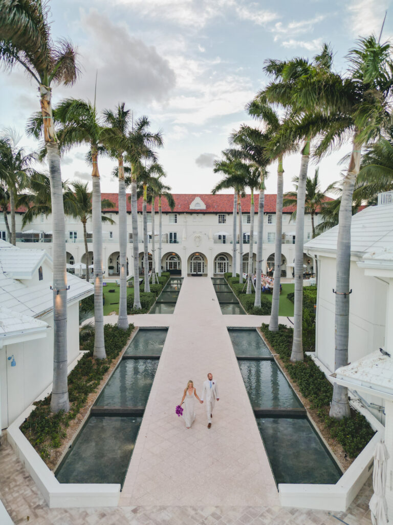 couple walking at Casa Marina, Key West