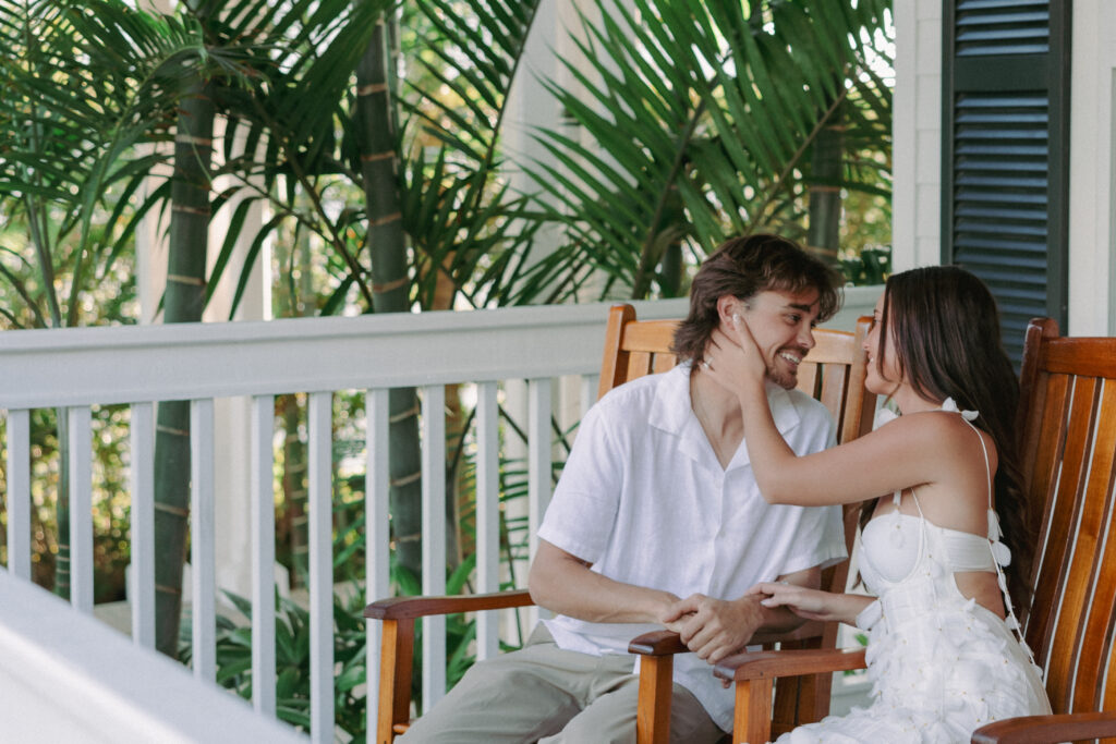 Couple's lifestyle session in the Florida Keys.