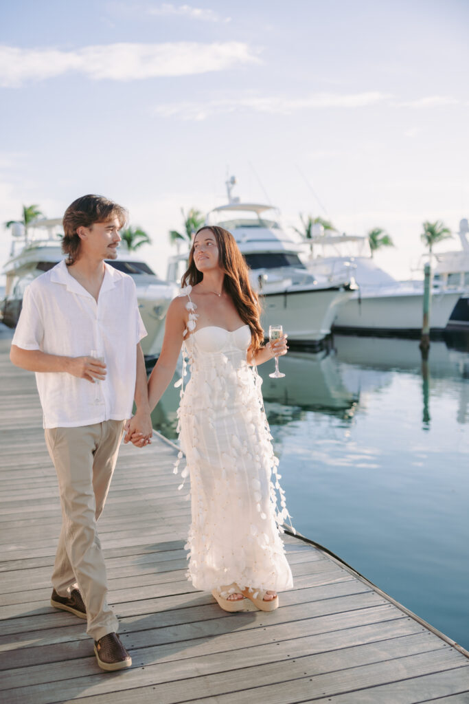 Couple's lifestyle session in the Florida Keys.