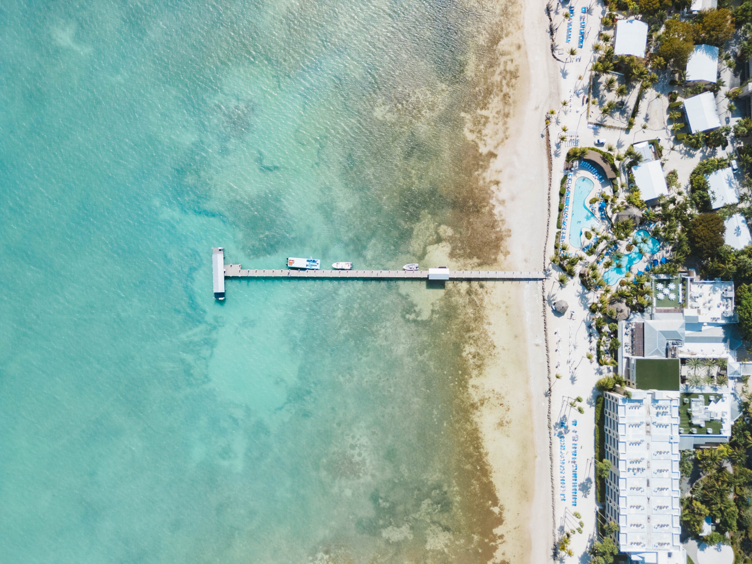 Aerial view of Cheeca Lodge Wedding and Spa venue